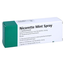Nicorette Mint Spray 1 mg/Sprühstoß