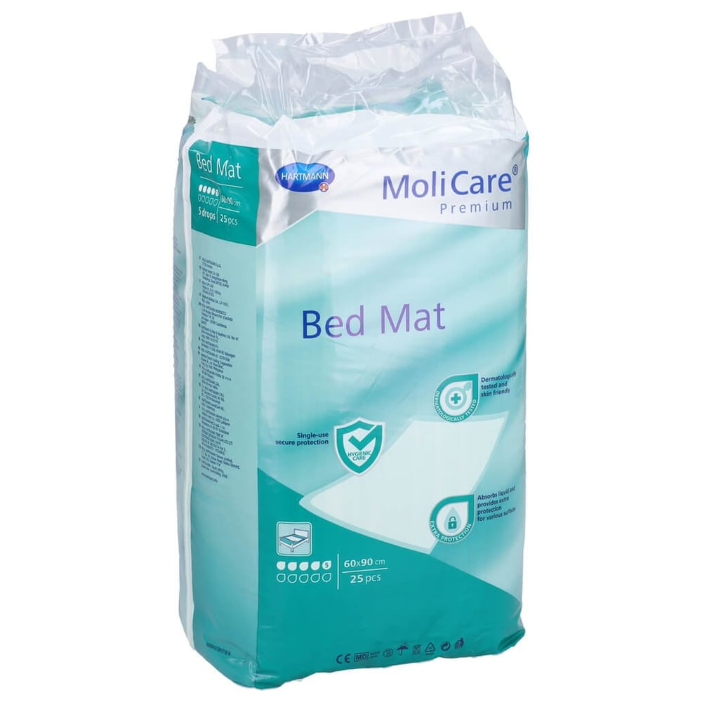 Molicare Premium Bed Mat 5 Tropfen 60x90 cm