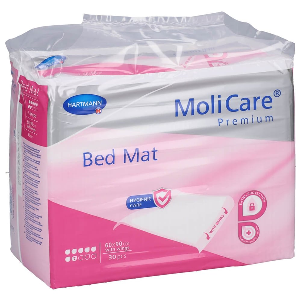 Molicare Premium Bed Mat 7 Tropfen m.Fl .60x180 cm