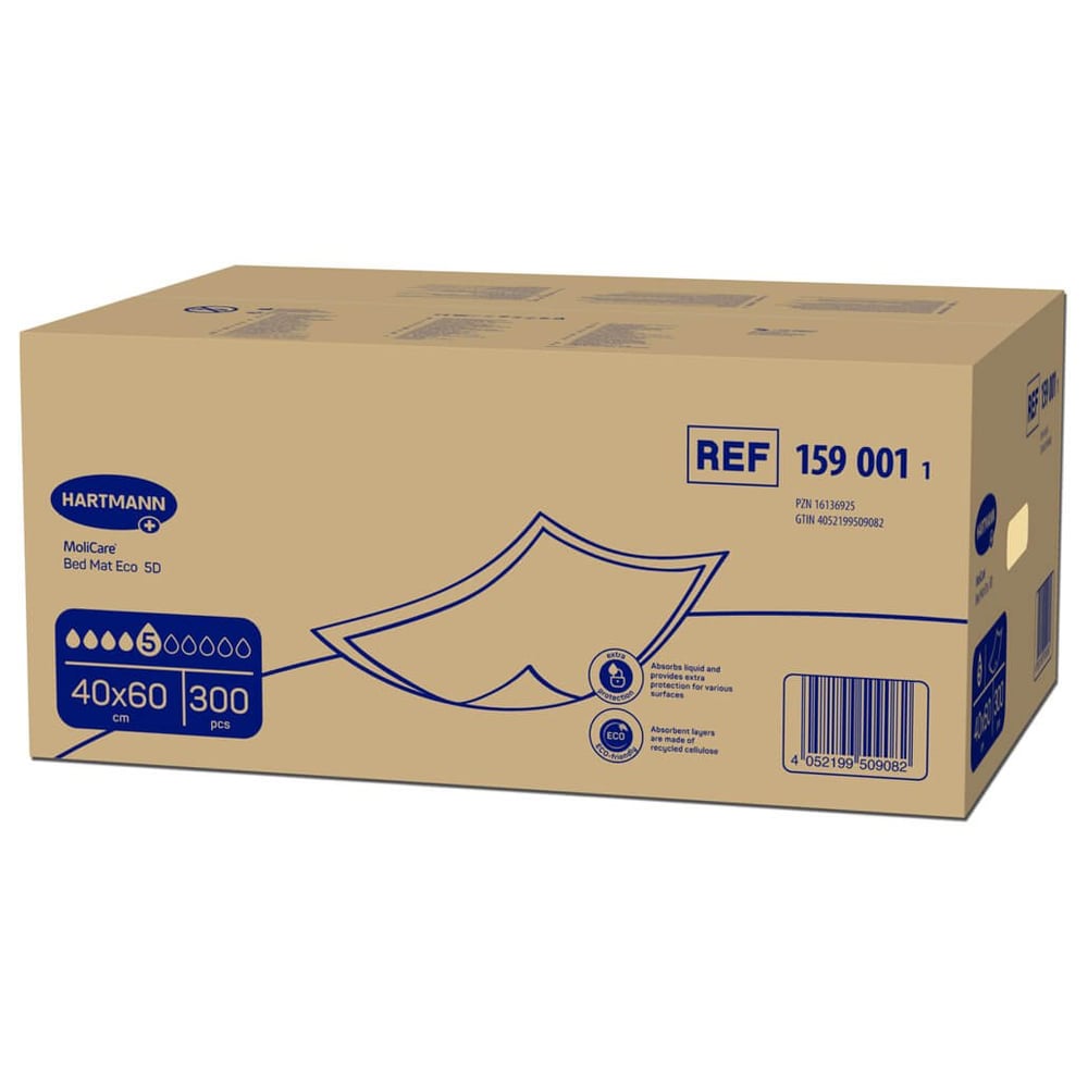 Molicare Bed Mat Eco 5 Tropfen 40x60 cm