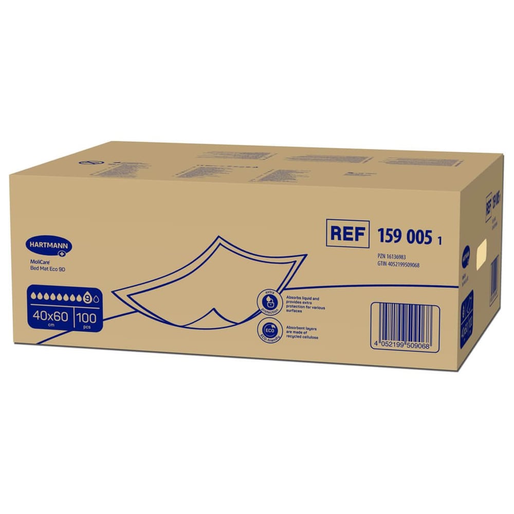 Molicare Bed Mat Eco 9 Tropfen 40x60 cm