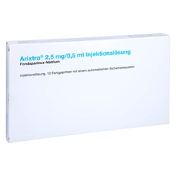 Arixtra 2,5 mg/0,5 ml Fer