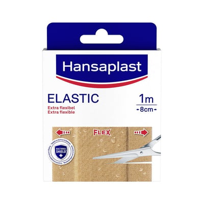 Hansaplast Elastic Pflaster 1m x 8 cm