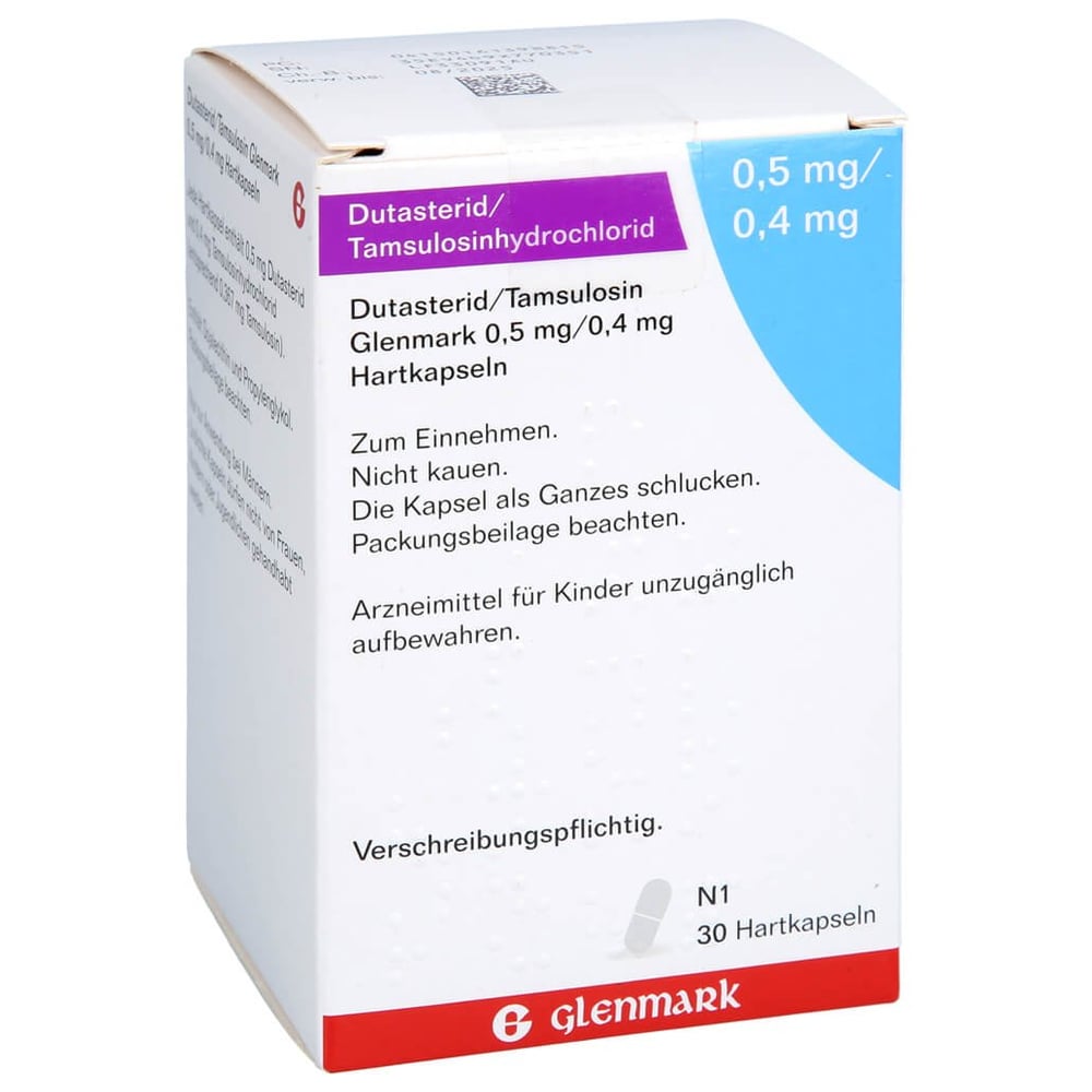 Dutasterid/Tamsulosin Glenmark 0,5 mg/0,4 mg Hartkapseln
