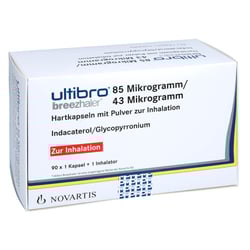 Ultibro Breezhaler 85 ug/43 ug Hartk.Inh.