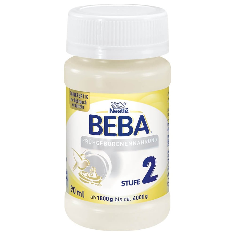 Nestle Beba Frühgeborenen Nahrung Stufe 2 flüss.