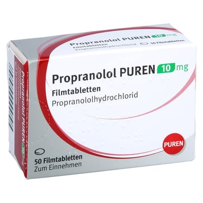 Propranolol PUREN 10 mg