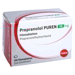 Propranolol PUREN 10 mg