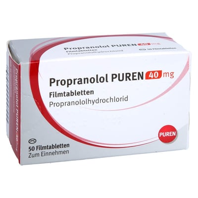 Propranolol PUREN 40 mg