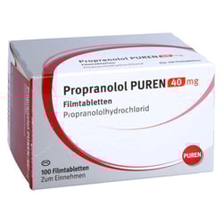 Propranolol PUREN 40 mg