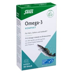 Omega-3 Kompakt aus reinem Alaska-Seelachsöl Salus