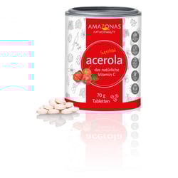 Acerola Vitamin C ohne Zuckerzusatz Lutschtablett.