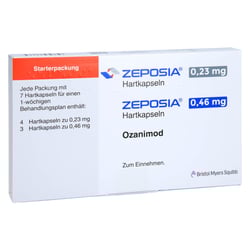 Zeposia 0.23 mg/0.46 mg Hartkapseln Starterpackung