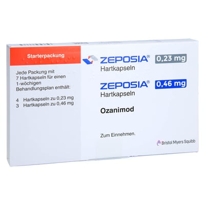 Zeposia 0.23 mg/0.46 mg Hartkapseln Starterpackung