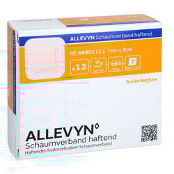 Allevyn Schaumverband 7x8 cm haftend Kohlpharma