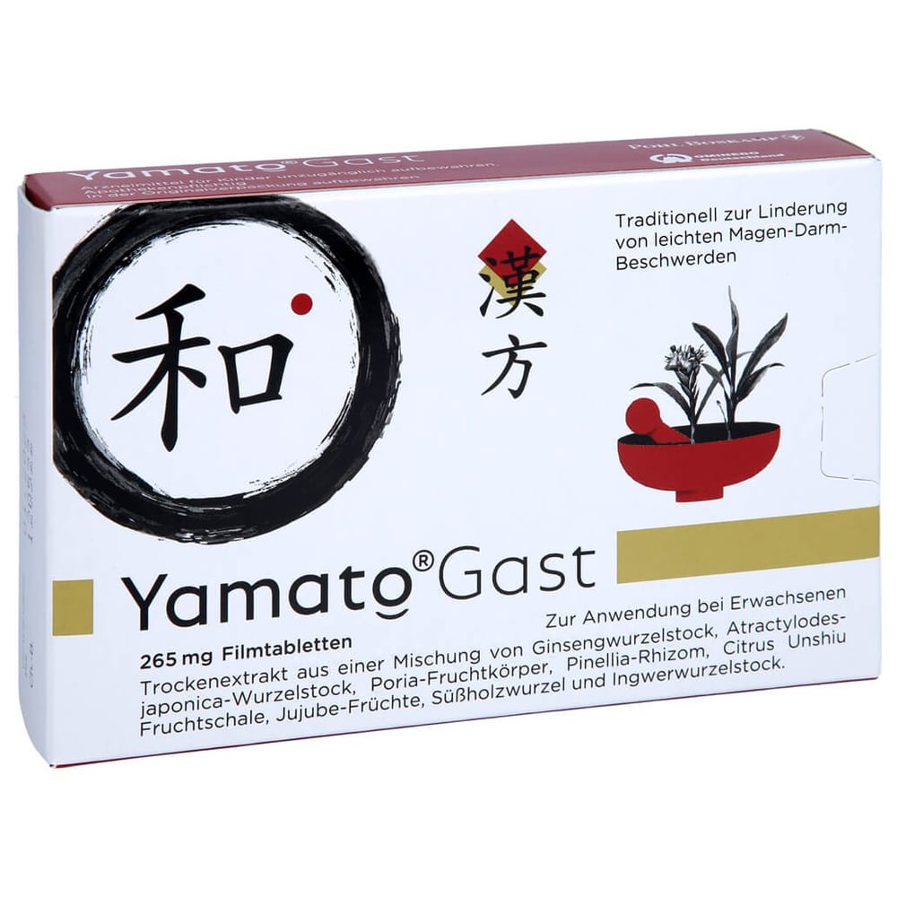 Yamatogast 265 mg Filmtabletten