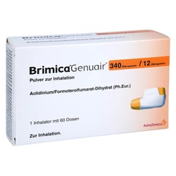 Brimica Genuair 340 ug/12 ug Pulver z. Inhalation 60ED