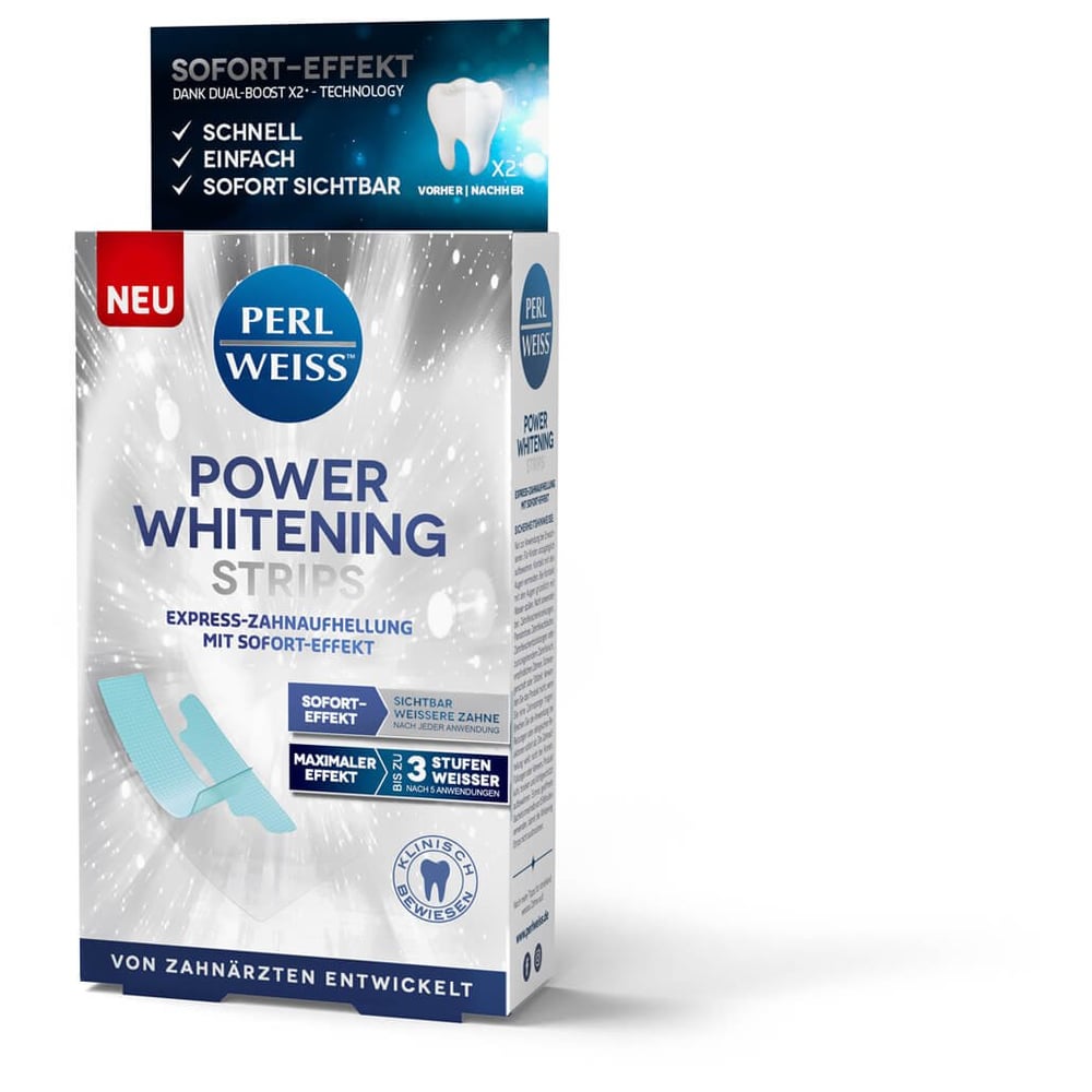 Perlweiss Power Whitening Strips