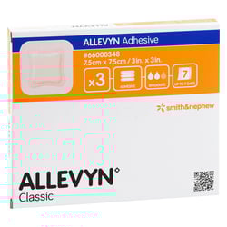 Allevyn Adhesive 7,5x7,5 cm haftende Wundauflage C P C medical