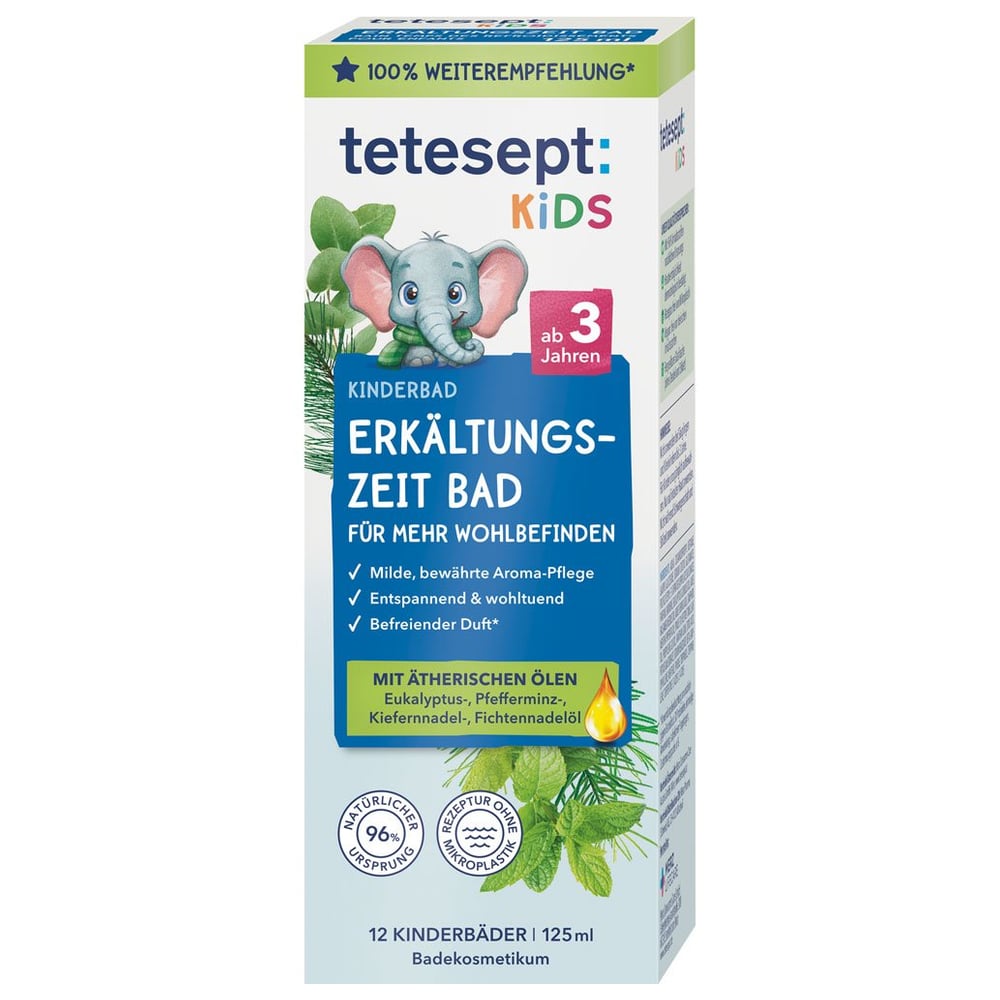 Tetesept Kinderbad Erk ltungszeit Bad