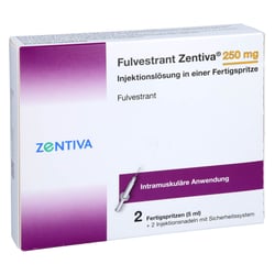 Fulvestrant Zentiva 250 mg/5 ml Injektionslösung