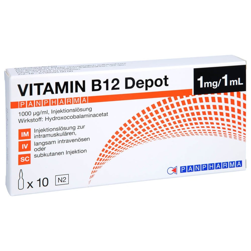 Vitamin B12 Depot Panpharma 1000 g/ml Inj.-Lsg.