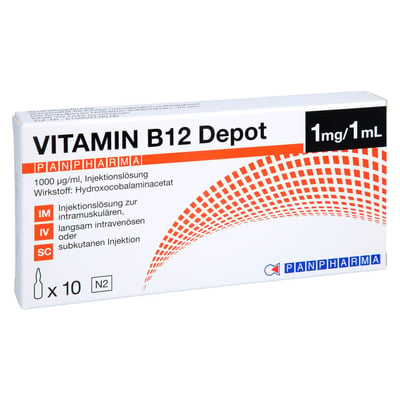 Vitamin B12-Depot Panpharma 1000 µg/ml Injektionslösung