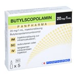Butylscopolamin Pa20 mg/1 ml Produktbild 1