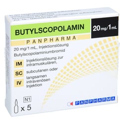 Butylscopolamin Pa20 mg/1 ml