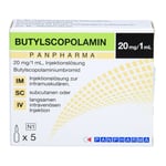 Butylscopolamin Pa20 mg/1 ml Produktbild 2