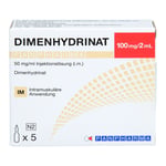 Dimenhydrinat Panpharma 50 mg/ml Injektionslösung Produktbild 2