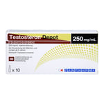 Testosteron Depot Panpharma 250 mg/ml Injektion Lösung. Produktbild 2