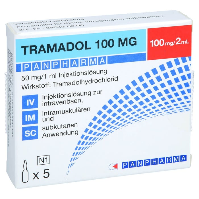 Tramadol PANPHARMA 100 mg/2 ml Injektionslösung
