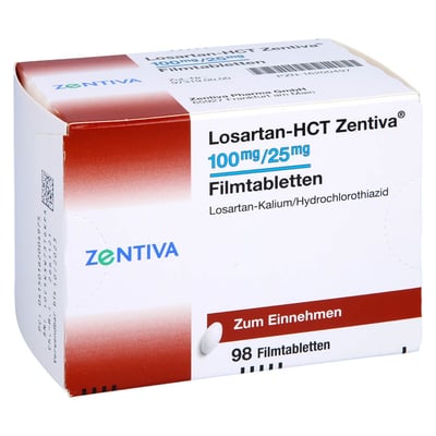 Losartan-HCT Zentiva 100 mg/25 mg