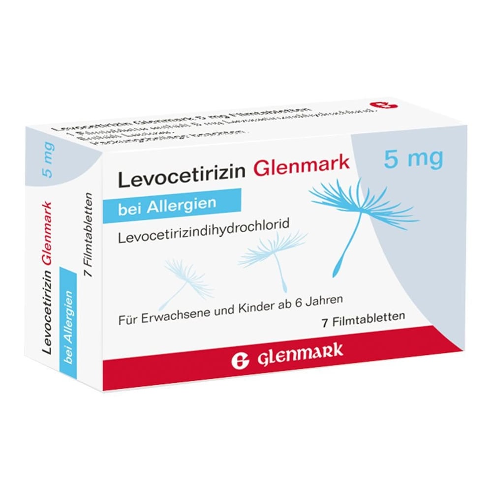 Levocetirizin Glenmark 5 mg