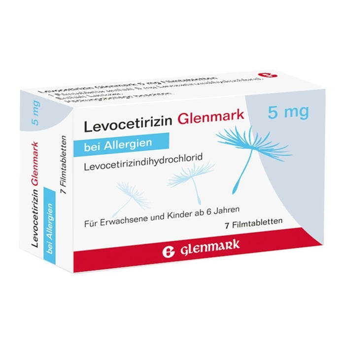 Levocetirizin Glenmark 5mg
