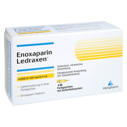 Enoxaparin Ledraxen 4000 I.E. (40 mg)/0,4 ml Injektionslösung