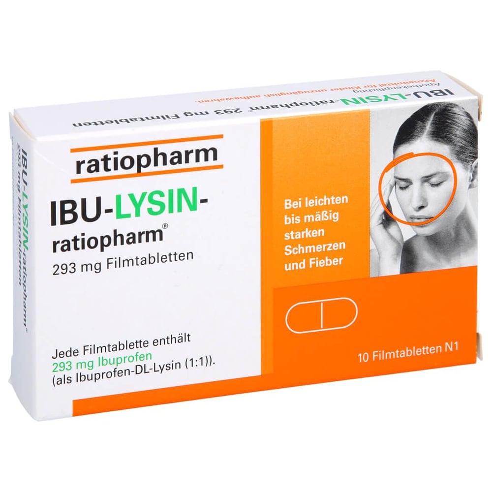 IBU-LYSIN-ratiopharm 293 mg