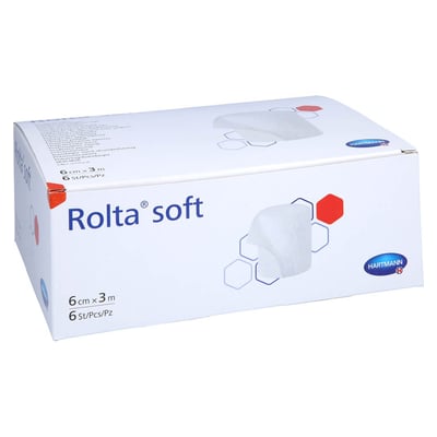 Rolta Soft Synth.-Wattebinde 6 cmx3 m + Prisoma