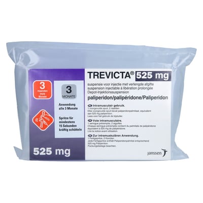 Trevicta 525 mg Depot-Injektionssuspension Produktbild 1