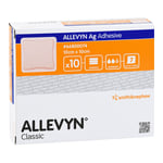 Allevyn Ag Adhesive 10x10 cm Wundverband