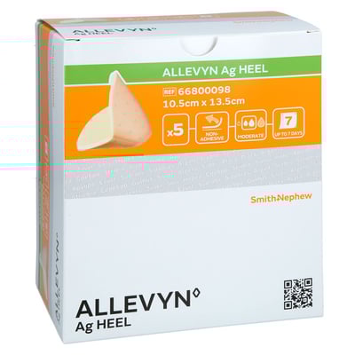 Allevyn Ag Heel Schaumstoff Fersenverb.10,5x13,5cm Smith & Nephew