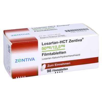 Losartan-HCT Zentiva 50 mg/12,5 mg