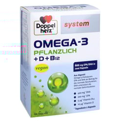 Doppelherz Omega-3 Pflanzlich system