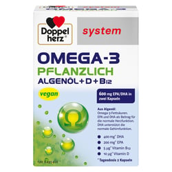 Doppelherz Omega-3 Pflanzlich system