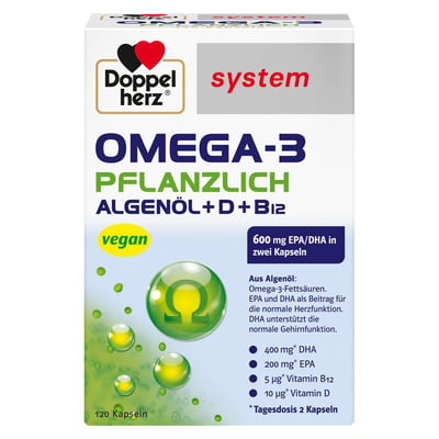 Doppelherz Omega-3 Pflanzlich system Produktbild 1