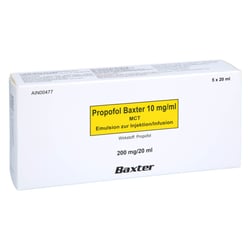 Propofol Baxt10mg/ml Mct