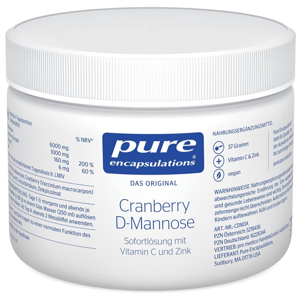 Pure Encapsulations Cranberry D-Mannose