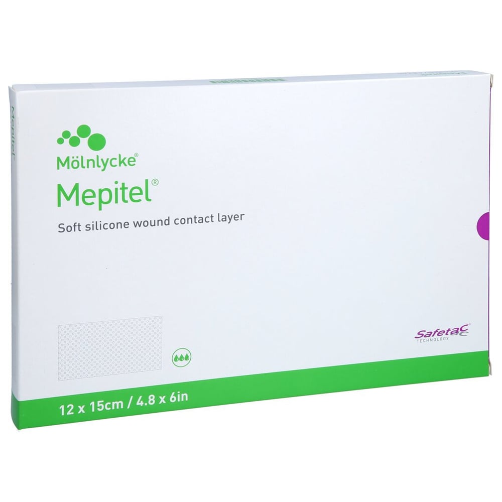 Mepitel Silikon Netzverband 12x15 cm steril
