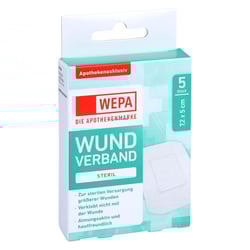 Wepa Wundverband 7,2x5 cm steril